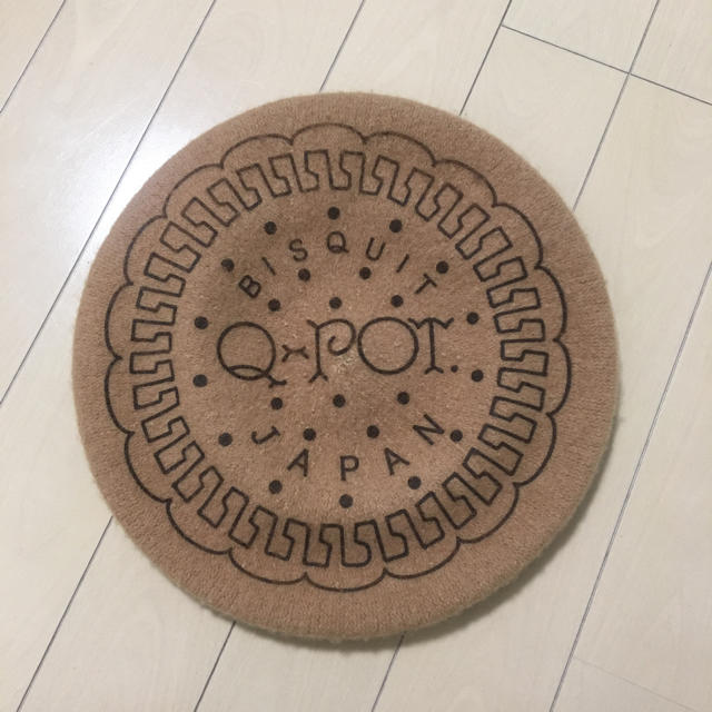 Q-pot. ビスケット ベレー帽