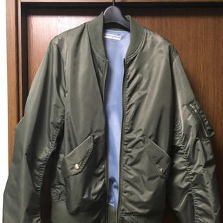 アメリカンラグシー(AMERICAN RAG CIE)の【美品】ナイロン スポーツ リブデザイン MA-1   (ブルゾン)