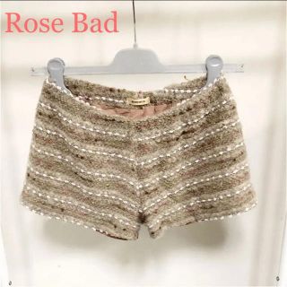 ローズバッド(ROSE BUD)のRose Bad 可愛いもこもこショートパンツ(ショートパンツ)