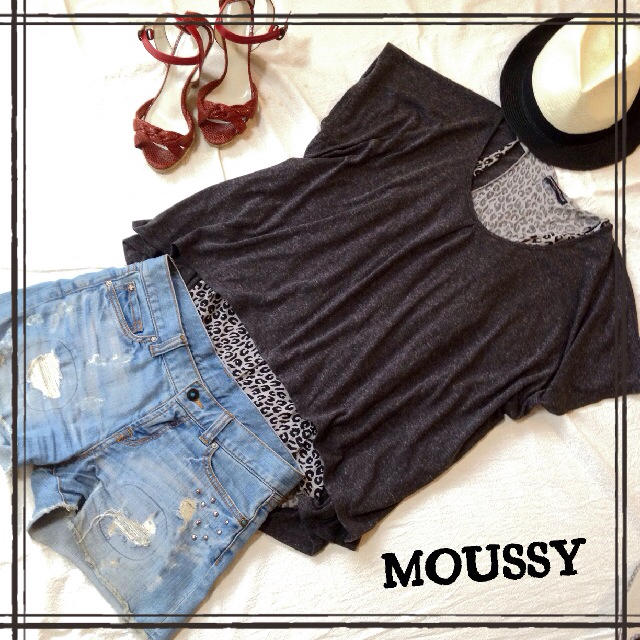 moussy(マウジー)のMOUSSY カットソー♡ レディースのトップス(カットソー(半袖/袖なし))の商品写真