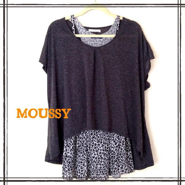 moussy(マウジー)のMOUSSY カットソー♡ レディースのトップス(カットソー(半袖/袖なし))の商品写真