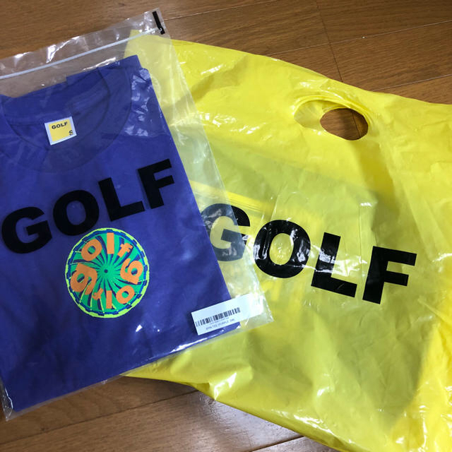 golf wang spin LOGO tee S purple メンズのトップス(Tシャツ/カットソー(半袖/袖なし))の商品写真