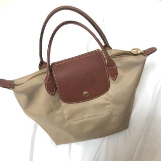 ロンシャン(LONGCHAMP)のロンシャン ルプリアージュ トートSベージュ(トートバッグ)