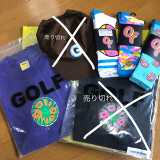 golf wang tee odd future sock セット(Tシャツ/カットソー(半袖/袖なし))