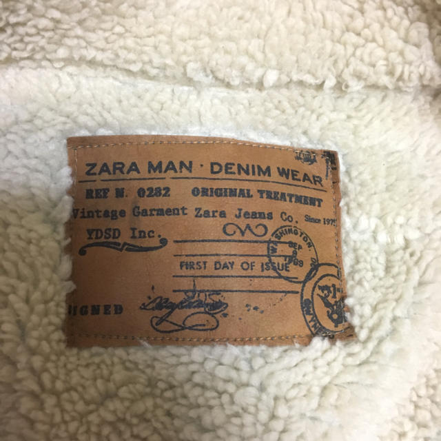 ZARA(ザラ)のZARA デニムジャケット メンズのジャケット/アウター(Gジャン/デニムジャケット)の商品写真
