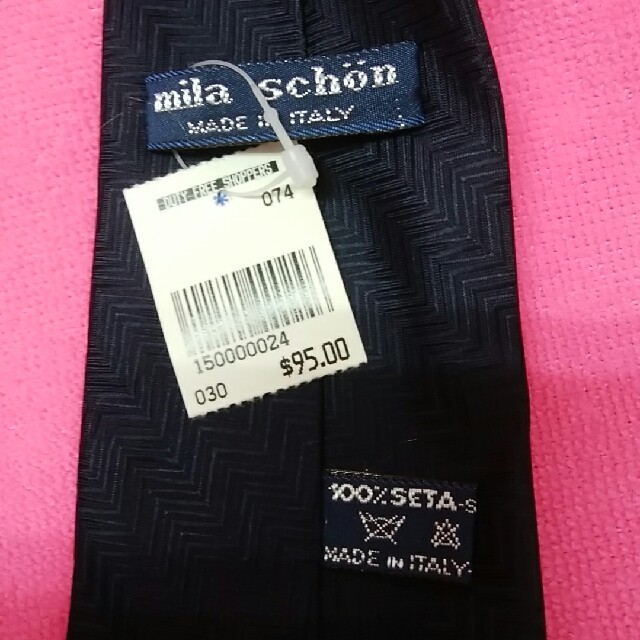 mila schon(ミラショーン)の新品タグ付き　ミラショーン　ネクタイ メンズのファッション小物(ネクタイ)の商品写真
