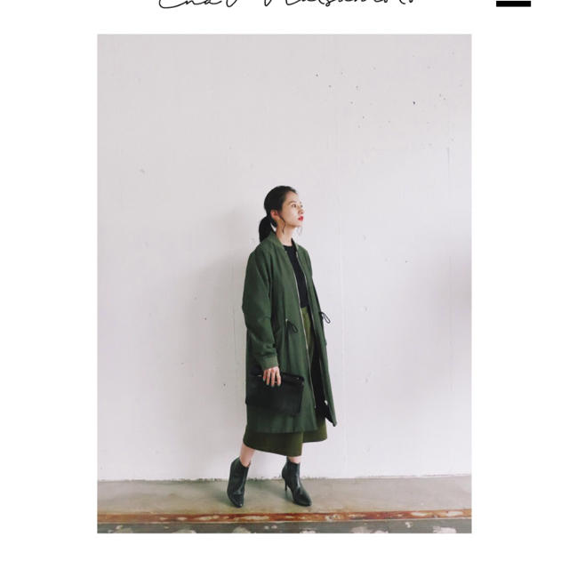 clane ボアスリーブモッズコート カーキ | www.causus.be