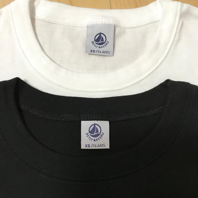 PETIT BATEAU(プチバトー)のプチバトー PETIT BATEAU Tシャツ 2枚 レディースのトップス(Tシャツ(半袖/袖なし))の商品写真