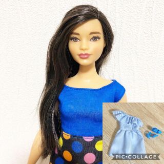 バービー(Barbie)のバービー カーヴィー カービー アウトフィット シューズ セット(人形)