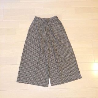 ダブルクローゼット(w closet)のw closet ワイドパンツ(クロップドパンツ)