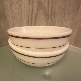 パイレックス(Pyrex)のオールドパイレックス レッドライン チリボウルＳ 2個セット(食器)