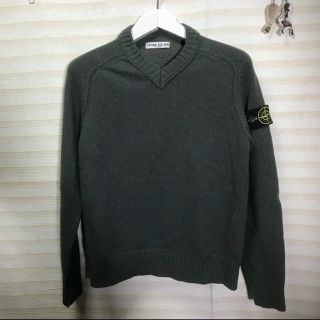 ストーンアイランド(STONE ISLAND)のstone island 腕章ニット(ニット/セーター)