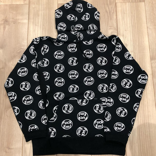 国内発送Supreme Fuck 'em Pulloverシュプリームプルオーバー紺