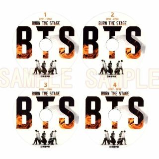 ボウダンショウネンダン(防弾少年団(BTS))の防弾少年団 BTS: BURN THE STAGE ４枚組(ミュージック)