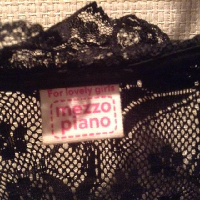 mezzo piano(メゾピアノ)のメゾピアノ レースボレロ キッズ/ベビー/マタニティのキッズ服女の子用(90cm~)(その他)の商品写真