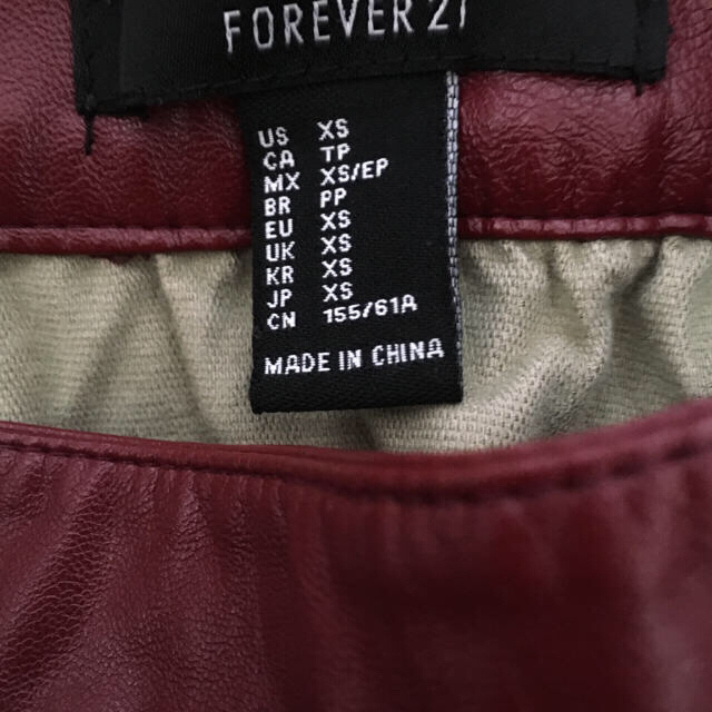 FOREVER 21(フォーエバートゥエンティーワン)のNo.42 ミニスカート 新品・未使用　最終価格 レディースのスカート(ミニスカート)の商品写真