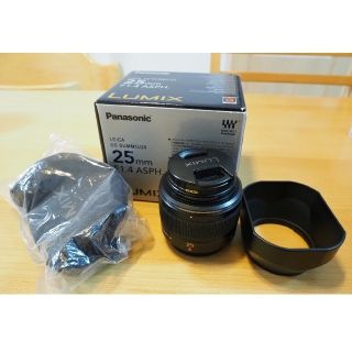 パナソニック(Panasonic)の【ぼーい様専用】25mm + 15mmセット(レンズ(単焦点))