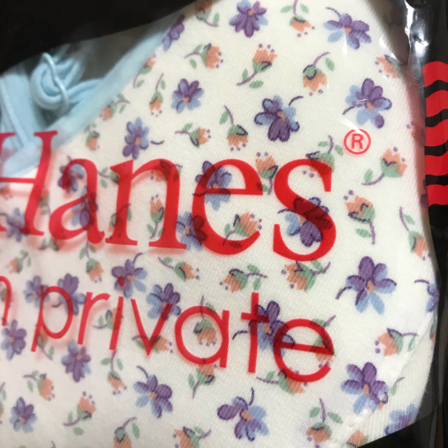 Hanes(ヘインズ)の［値下げ］新品  Hanes ブラとショーツセット レディースの下着/アンダーウェア(ブラ&ショーツセット)の商品写真