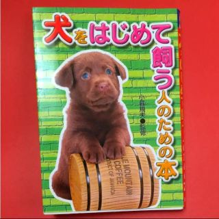 犬を初めて飼う人のための本 美品(犬)