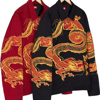 シュプリーム(Supreme)のsupreme dragon work jaket ドラゴン シュプリーム L(ブルゾン)