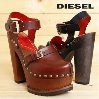 ディーゼル(DIESEL)のディーゼル サボサンダル チャンキーヒール(サンダル)