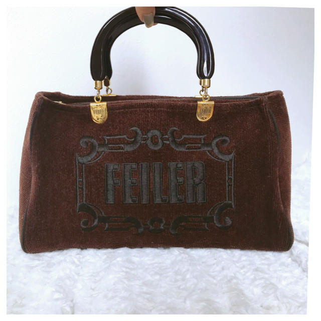 FEILER(フェイラー)のやみまきさま専用✴︎フェイラー  ブラウン 未使用 正規品 レディースのバッグ(ハンドバッグ)の商品写真