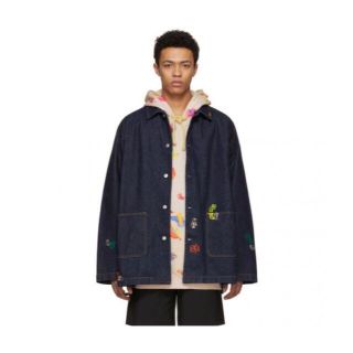 アクネ(ACNE)の18SS Acne Studios ペイント　デニム　ジャケット(Gジャン/デニムジャケット)