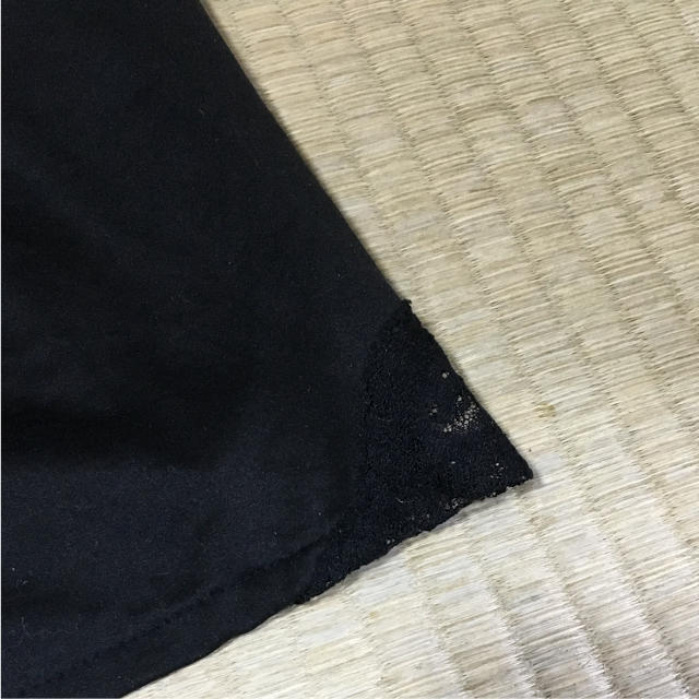 GU(ジーユー)の黒ショートパンツ レディースのパンツ(ショートパンツ)の商品写真