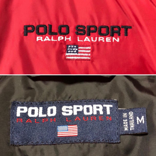 POLO RALPH LAUREN - 激レア❗️90s POLO SPORT ポロスポーツ ダウン