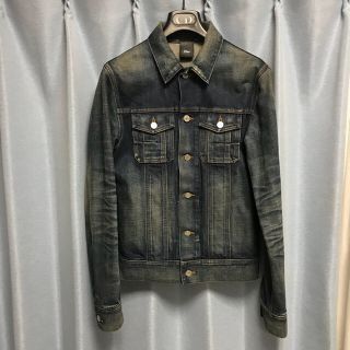 ディオールオム(DIOR HOMME)の美品 ディオールオム diorhomme デニムジャケット Gジャン 44(Gジャン/デニムジャケット)