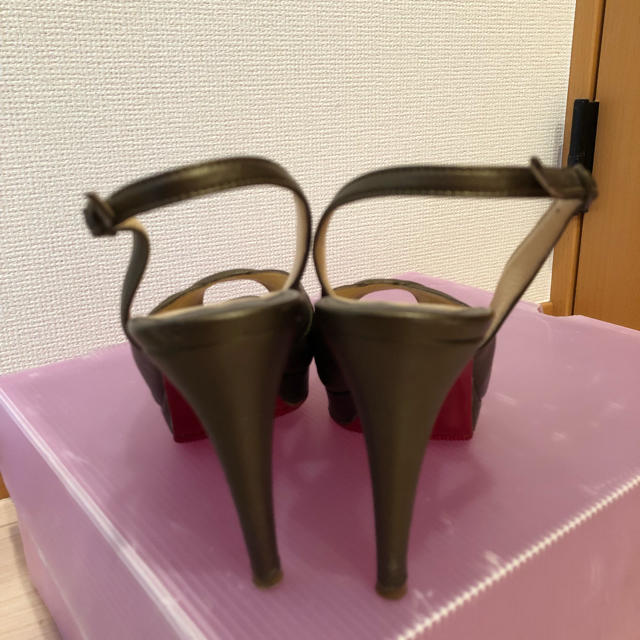 Christian Louboutin(クリスチャンルブタン)のルブタン♡サンダル♡パンプス♡オープントゥ♡ピンヒール レディースの靴/シューズ(ハイヒール/パンプス)の商品写真