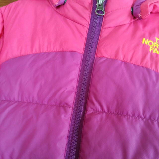 THE NORTH FACE(ザノースフェイス)のノースフェイス ダウン 90 THE NORTH FACE キッズ/ベビー/マタニティのキッズ服女の子用(90cm~)(ジャケット/上着)の商品写真