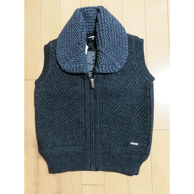 DSQUARED2 - 日本未入荷 ディースクエアード ニット ベスト グレー DSQUARED2 - 日本未入荷 ディースクエアード ニット ベスト グレー