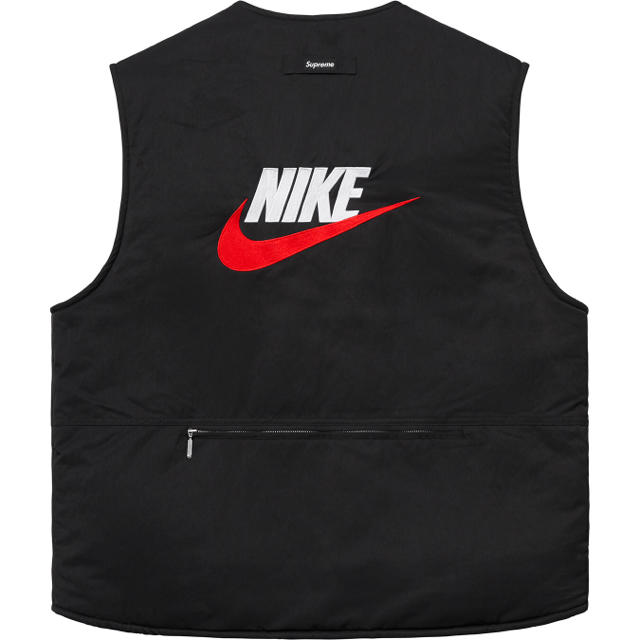 Supreme(シュプリーム)のsupreme nike ReversibleNylon Sherpa Vest メンズのトップス(ベスト)の商品写真