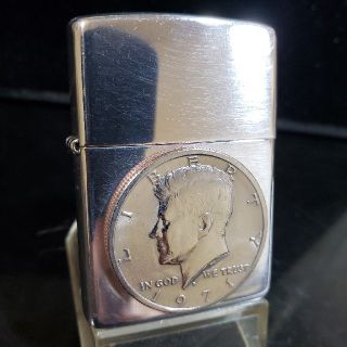 ジッポー(ZIPPO)のSTERLING❤2003'Zippoケネディコイン❤銀無垢美品❤送料無料❤(タバコグッズ)