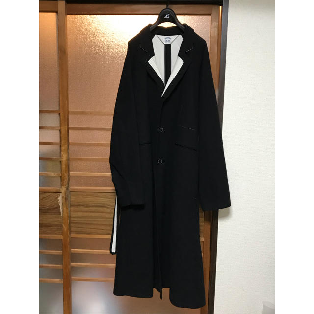 SUNSEA(サンシー)のsunsea 17aw w face wool coat メンズのジャケット/アウター(チェスターコート)の商品写真