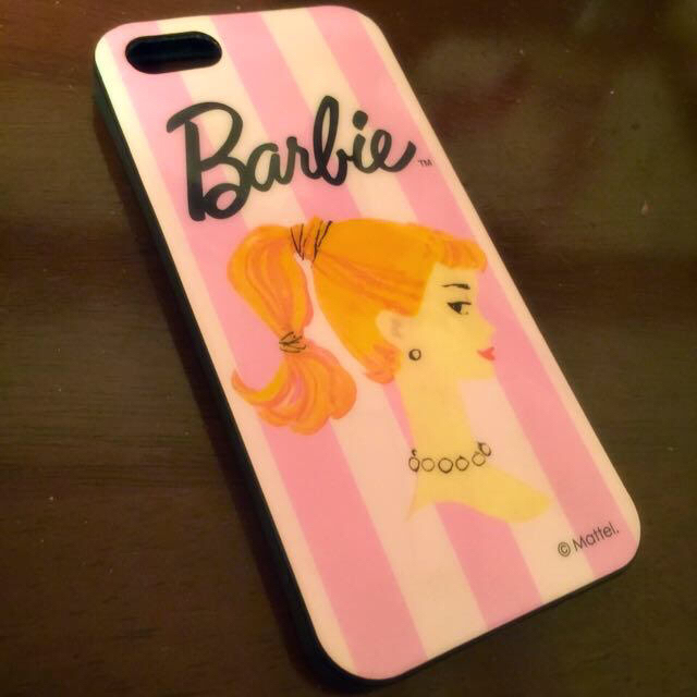 Barbie(バービー)のバービー iPhone5/5S ケース スマホ/家電/カメラのスマホアクセサリー(モバイルケース/カバー)の商品写真