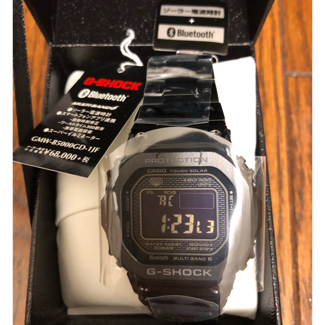 G-SHOCK(ジーショック)のG-SHOCK GMW-B5000GD-1JF プライスタグ付 メンズの時計(腕時計(デジタル))の商品写真