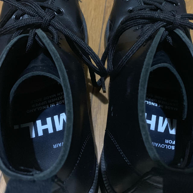 MARGARET HOWELL(マーガレットハウエル)のMHL HEAVY LEATHER ショートブーツ レディースの靴/シューズ(ブーツ)の商品写真