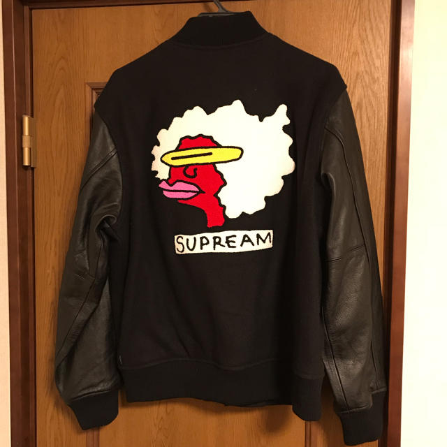 Supreme 17A/W Gonz Ramm varsity jacket M