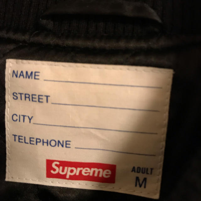 Supreme 17A/W Gonz Ramm varsity jacket M 2