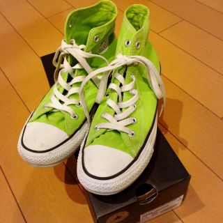 コンバース(CONVERSE)のコンバーススニーカー♡グリーン(スニーカー)