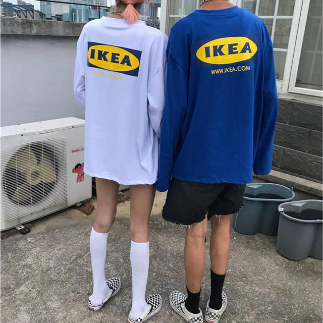 2枚セット IKEA ロンT レディースのトップス(Tシャツ(長袖/七分))の商品写真