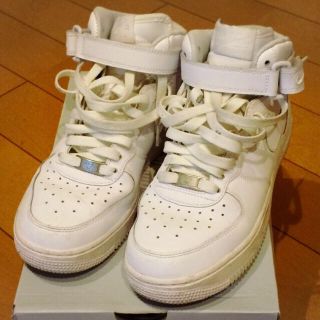 ナイキ(NIKE)のNIKE Airforce♡白スニーカー(スニーカー)