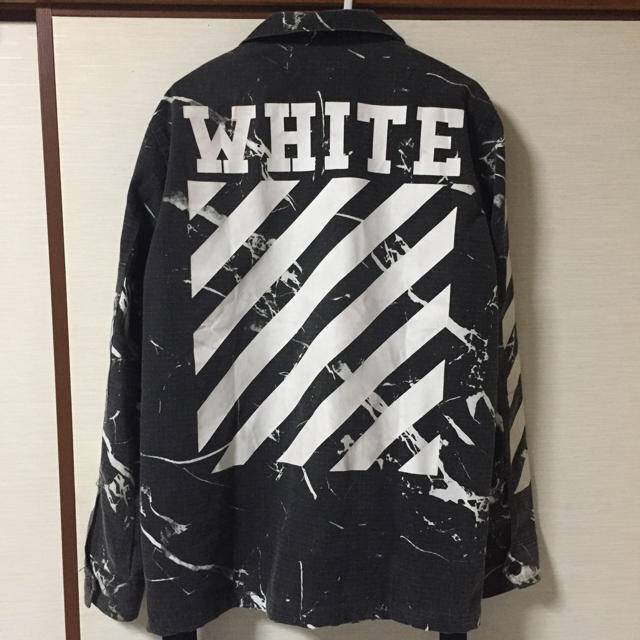 OFF-WHITE - 売り切り大幅値下げ 16SS off−white marble jacket