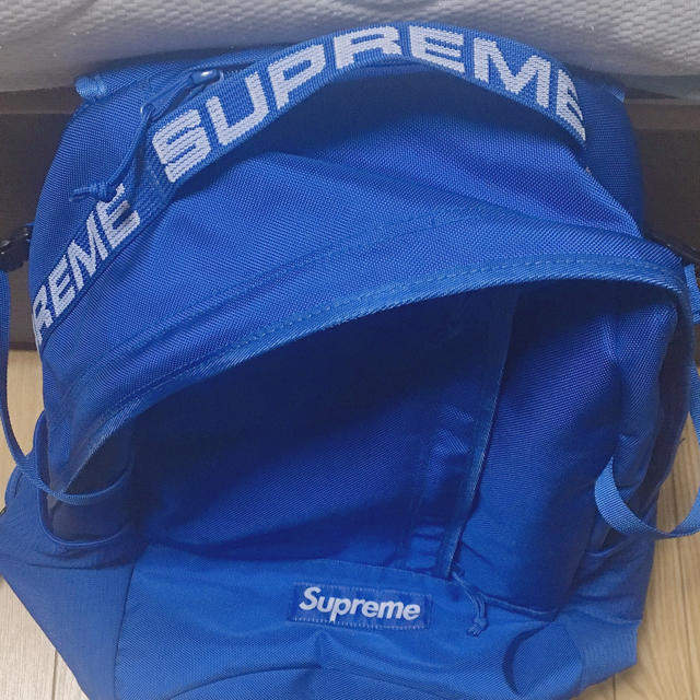 《国内正規品》[定価] supreme リュック バックパック 青バッグ