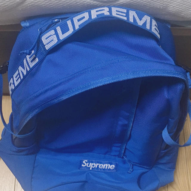 《国内正規品》[定価] supreme リュック バックパック 青