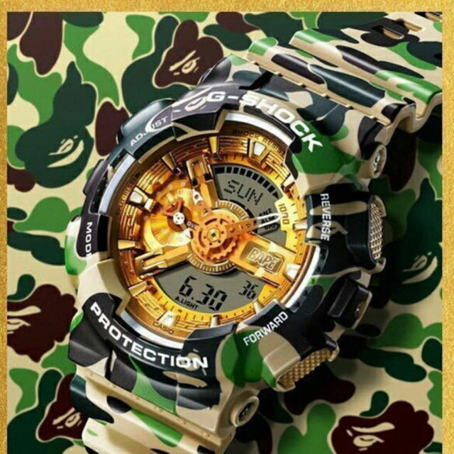 bape g-shock  25周年 腕時計