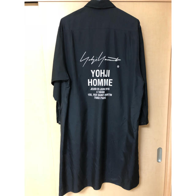 Yohji Yamamoto 19aw 刺繍シャツ 共喰い