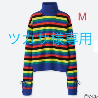 ユニクロ(UNIQLO)の【ツカサ様専用】ユニクロ×JWアンダーソン オーバーサイズタートルネックセーター(ニット/セーター)